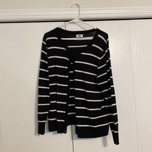 Old Navy XL Striped Cardigan